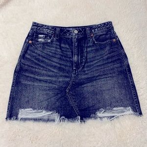 Abercrombie Natural Rise Vintage A-Line Skirt